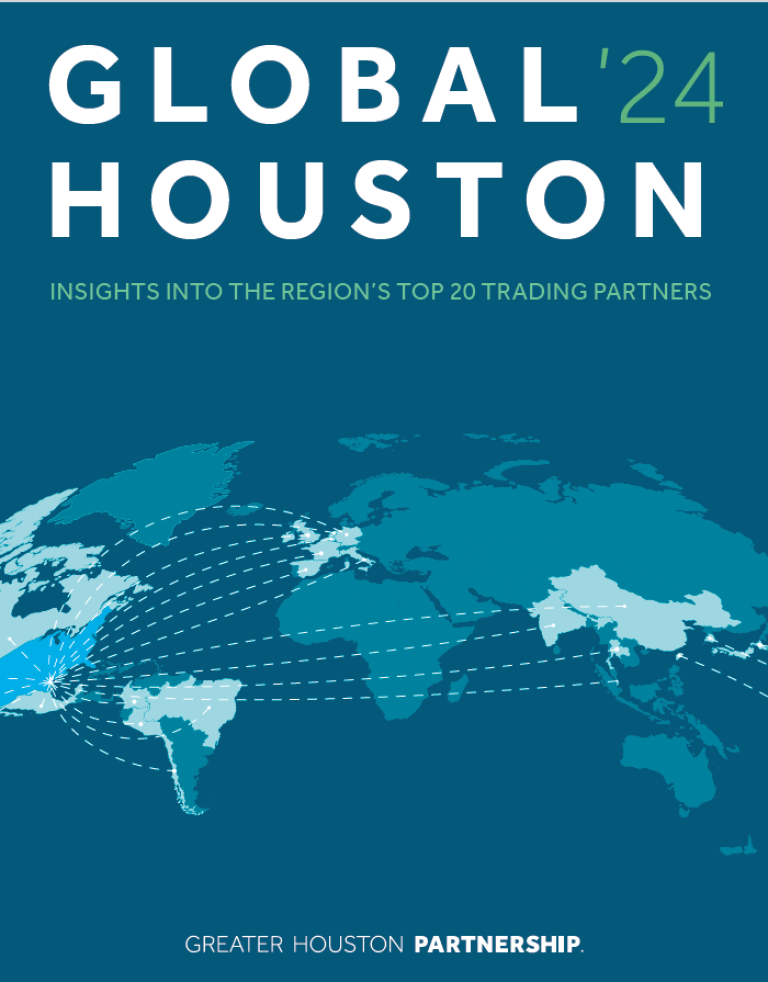 Cover of Global Houston 2024 publication