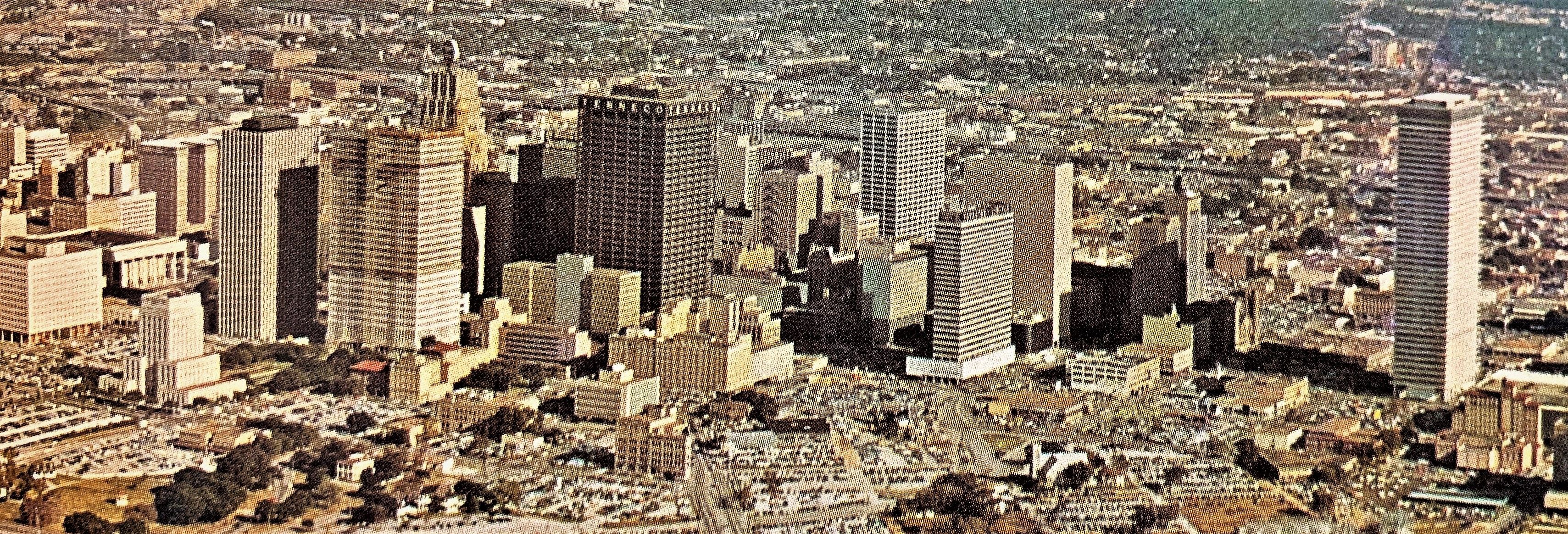 Houston Skyline 1969