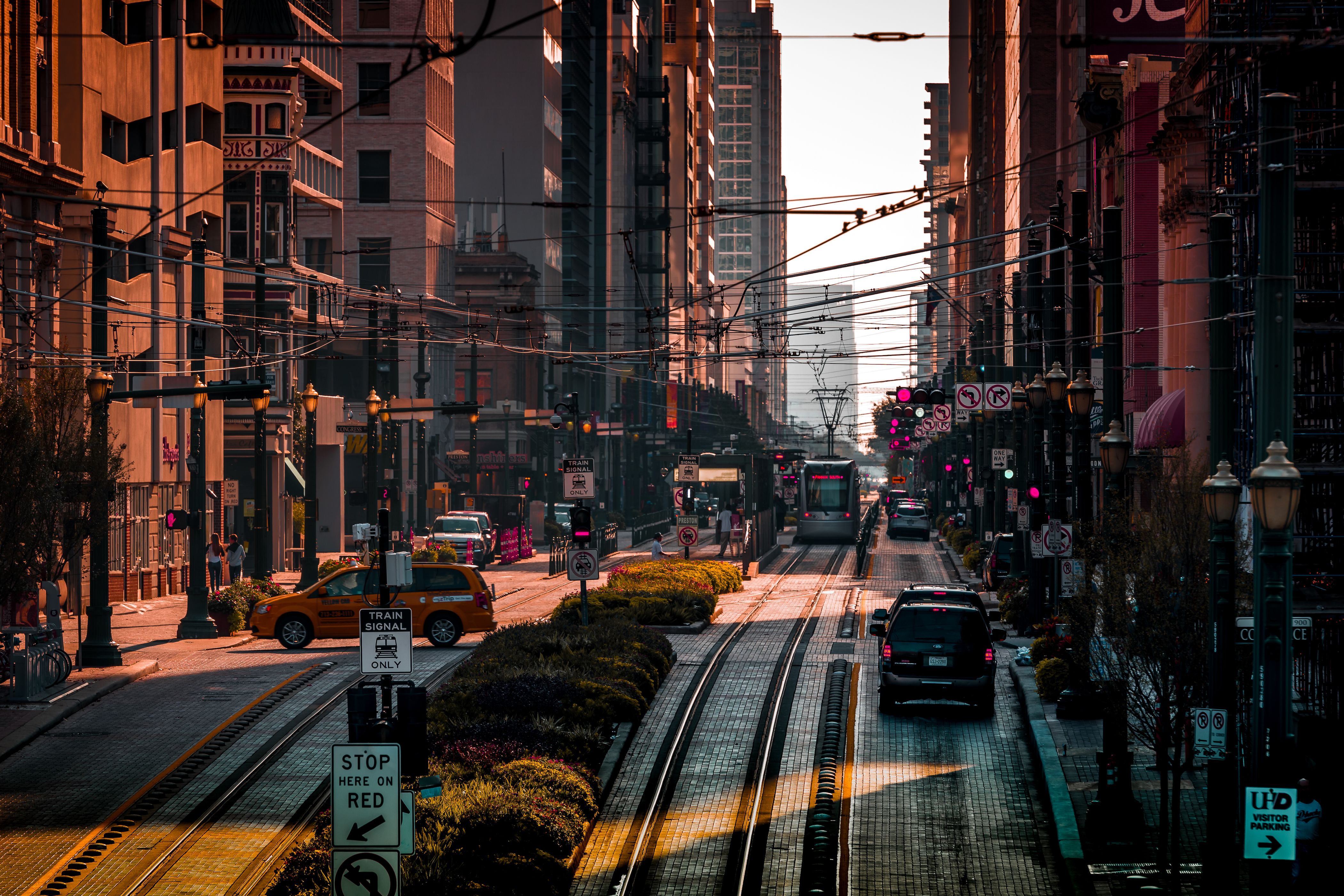 Main Street in Downtown Houston