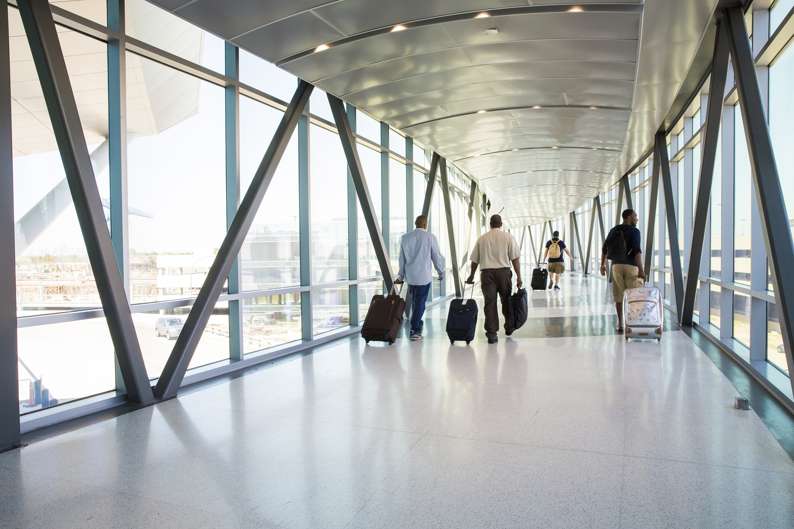 airport travelers