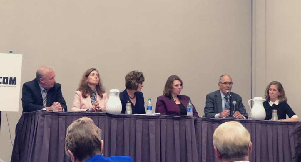 Panelists at the 2019 SpaceCom Expo