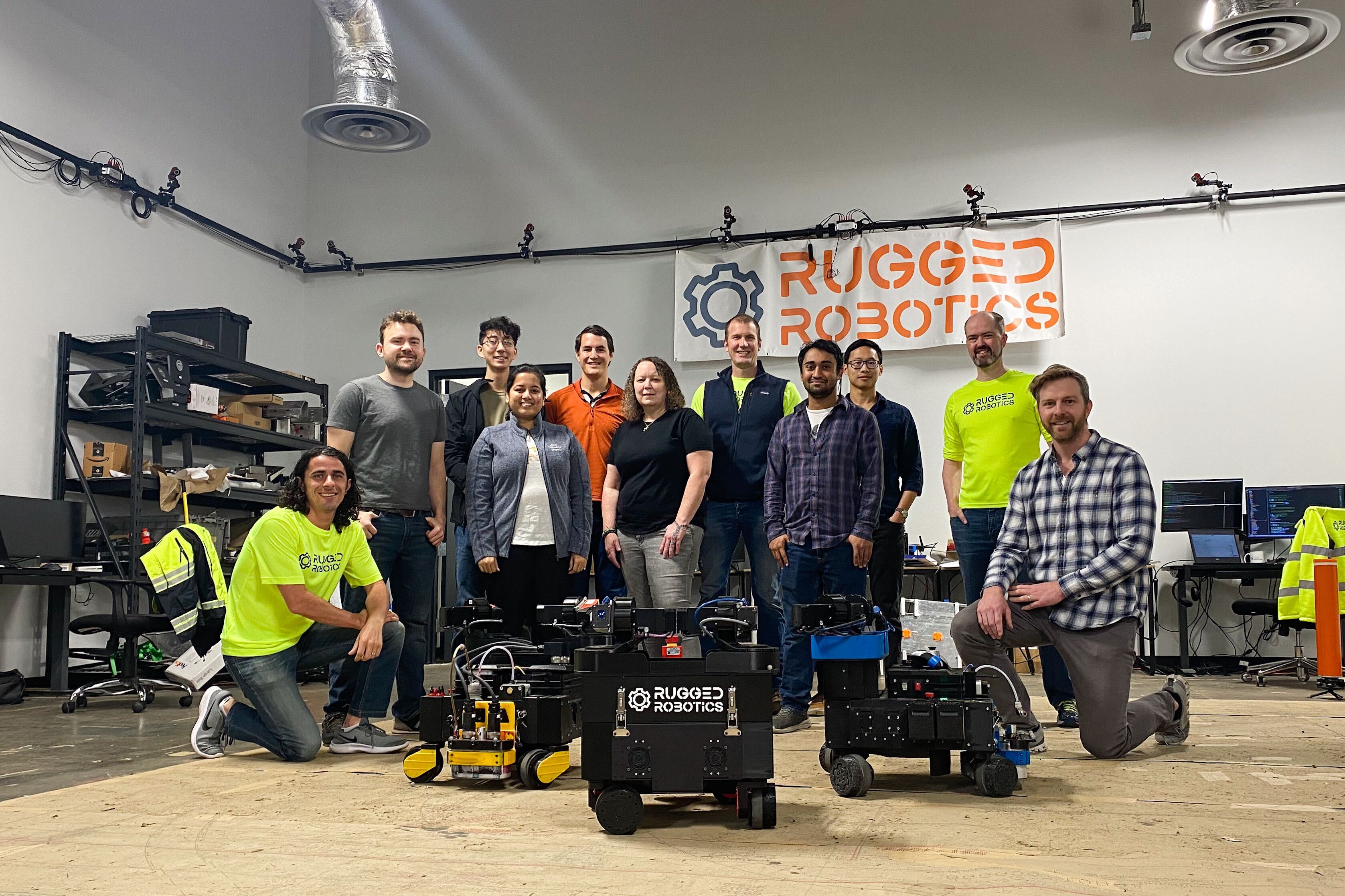 Team at Rugged Robotics