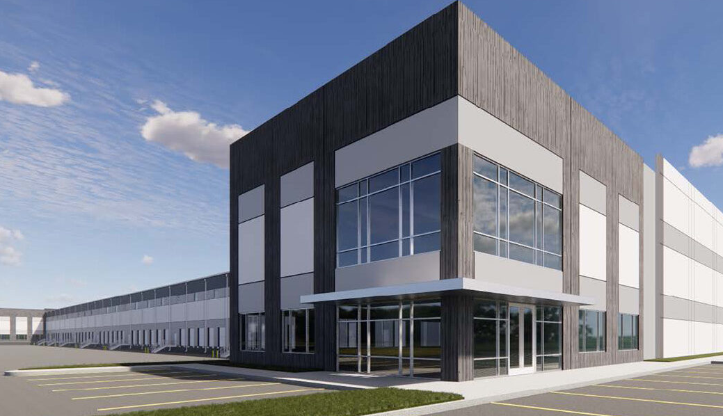 Rendering of Brennan's proposed distribution center in Pearland