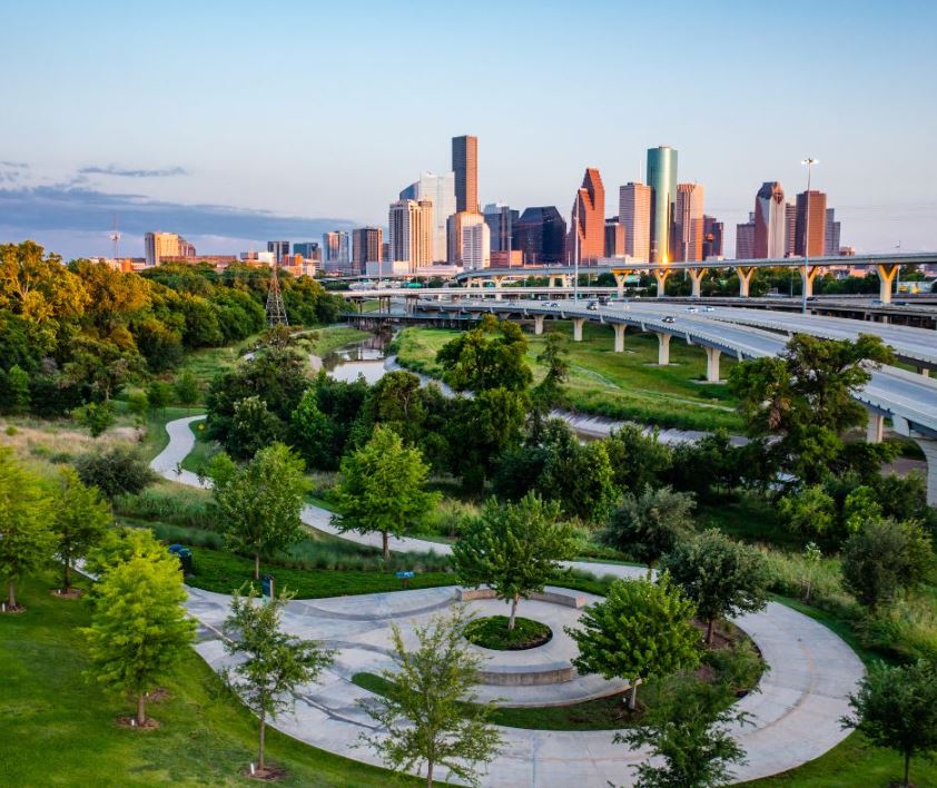 White Oak Bayou Hike & Bike Greenway Trail (Courtesy: Lance Childers, Houston First Corporation)