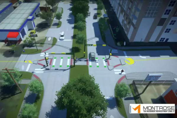 Montrose Boulevard Improvements Project Rendering