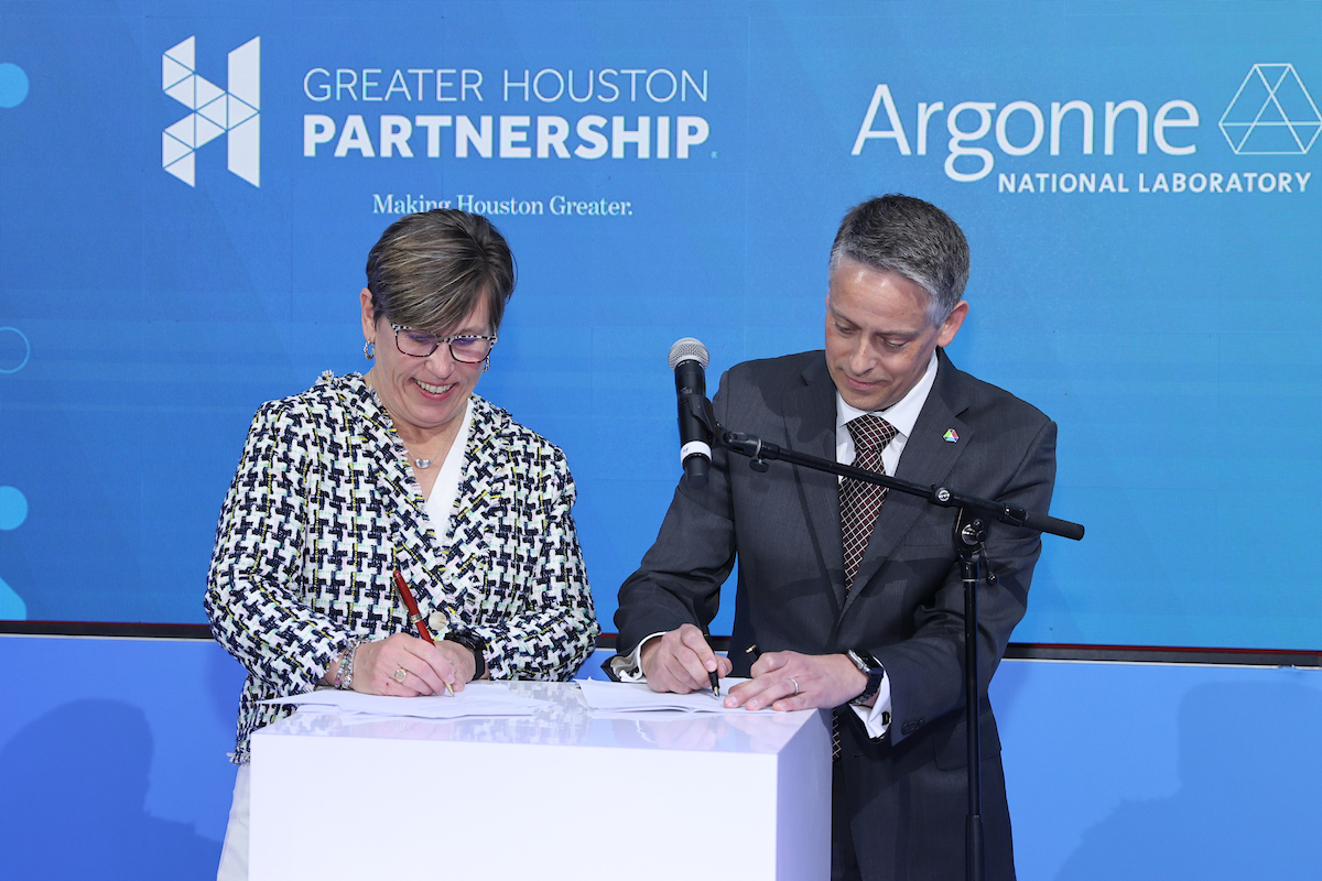 Houston Energy Transition Initiative HETI Argonne National Labs Signing MOU