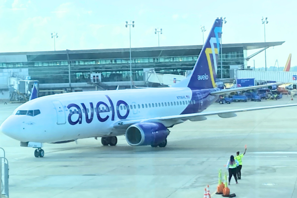 Avelo's first Houston flight